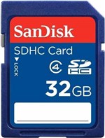 Ficha técnica e caractérísticas do produto Cartão de Memória SD 32GB SanDisk