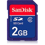 Ficha técnica e caractérísticas do produto Cartão de Memória SD 2GB - Sandisk