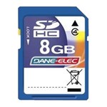 Cartão de Memória SD HC 8GB - Dane -Elec