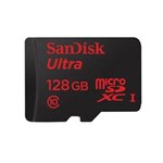 Ficha técnica e caractérísticas do produto Cartão de Memória SD + Micro SD Ultra 128GB Classe 10 80mb/S Sandisk SDSQUNC
