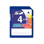 Ficha técnica e caractérísticas do produto Cartão de Memória SDHC 4GB de Memória - Dane-Elec BCM-063 - Dane Elec