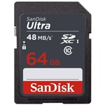 Ficha técnica e caractérísticas do produto Cartão de Memória SDXC UHS-I 64GB Ultra SanDisk