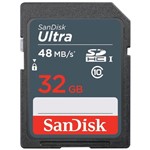Ficha técnica e caractérísticas do produto Cartão de Memória SDXC UHS-I 32GB Ultra SanDisk