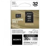 Ficha técnica e caractérísticas do produto Cartão de Memória Sony 32gb Micro Sdhc Adaptador Classe 10