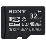 Ficha técnica e caractérísticas do produto Cartão de Memória Sony Micro SDHC Classe 10 + Adaptador – 32GB