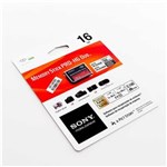 Ficha técnica e caractérísticas do produto Cartão de Memória Sony PRO-HG Duo HX - 16GB