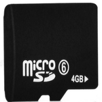 Ficha técnica e caractérísticas do produto Cartão de memória TF SD de 4GB Micro