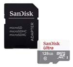 Ficha técnica e caractérísticas do produto Cartão Memória 128Gb Micro Sd Ultra 80Mbs Clas10 Sandisk