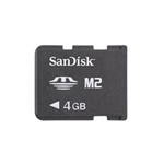 Cartão Memória Micro M2 4GB Sandisk