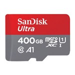 Ficha técnica e caractérísticas do produto Cartão Memória Micro SDXC 400GB Ultra 100MBs Sandisk