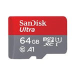 Ficha técnica e caractérísticas do produto Cartão Memória MicroSD 64GB Ultra 100MB/s SanDisk - Bestbuyloja