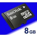 Ficha técnica e caractérísticas do produto Cartão Memória Microsd Hc 8gb /Micro Sdhc 8gb Celular / Mp15