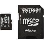 Ficha técnica e caractérísticas do produto Cartao Memoria Patriot C/ Adaptador 8Gb Classe 10