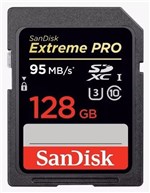 Ficha técnica e caractérísticas do produto Cartao Memoria Sandisk Sdxc Extreme Pro U3 4k 170mb/s 128gb