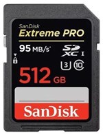 Ficha técnica e caractérísticas do produto Cartão de Memória Sd 512gb 95mb/S Extreme Pro U3 Sdxc - Sandisk