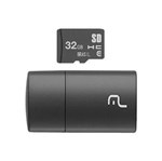 Ficha técnica e caractérísticas do produto Cartao Micro SD 32GB com Leitor USB Classe 4 MC163 - Multilaser