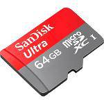 Ficha técnica e caractérísticas do produto Cartão Micro Sd Sandisk 64gb Ultra Speed 48mb/S 320x