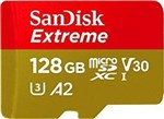 Ficha técnica e caractérísticas do produto Cartão Micro Sd Sandisk Extreme 128gb 100mbs A2 Lacrado