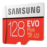 Ficha técnica e caractérísticas do produto Cartão Micro Sd Sdxc Samsung Evo Plus 128gb 100mb/s U3 4k