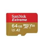 Ficha técnica e caractérísticas do produto Cartão Micro Sd Sdxc Sandisk Extreme 64Gb 160Mbs U3 A2 Lacr.
