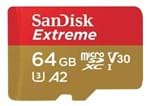 Ficha técnica e caractérísticas do produto Cartão Micro Sd Sdxc Sandisk Extreme 64Gb Gopro Hero 3 4 5