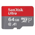 Cartao Micro Sd Sdxc Sandisk Ultra 64gb C10 A1 100mb/s Uhs-1