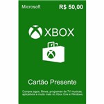 Ficha técnica e caractérísticas do produto Cartão Presente Live Crédito R 50 - Xbox 360 e Xbox One