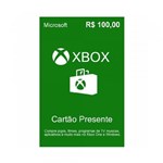 Ficha técnica e caractérísticas do produto Cartão Presente R100,00 Xbox Live Microsoft