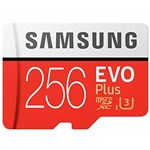 Ficha técnica e caractérísticas do produto Cartão Samsung Micro Sdxc Evo Plus 256gb 100mb/s Sem Adpt