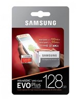 Cartao Samsung Microsd Evo Plus 128gb 100mb/s 4k Galaxy