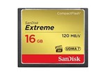 Ficha técnica e caractérísticas do produto Cartão SanDisk Compact Flash de 16Gb 120MBs Extreme