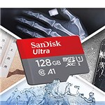 Ficha técnica e caractérísticas do produto Cartão Sandisk Micro Sdxc Ultra 100mb/s 128gb 100% Original