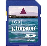 Ficha técnica e caractérísticas do produto Cartão SD 1GB - Kingston