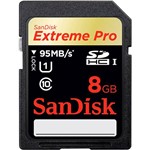 Ficha técnica e caractérísticas do produto Cartão SD Extreme Pro UHS-I Classe 10 8GB - Sandisk
