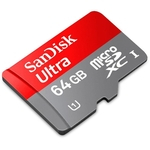 Ficha técnica e caractérísticas do produto Cartão SD SANDISK ULTRA 64Gb