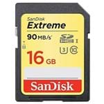 Ficha técnica e caractérísticas do produto Cartão SDHC 16GB SanDisk Extreme UHS-I de 90MB/s e Classe 10