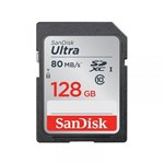 Ficha técnica e caractérísticas do produto Cartão de Memória SanDisk Ultra Sdxc Uhs-1 128GB Classe 10