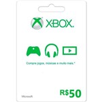 Ficha técnica e caractérísticas do produto Cartão Xbox Live 50