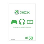 Ficha técnica e caractérísticas do produto Cartco Xbox Live R$ 50,00