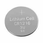 Ficha técnica e caractérísticas do produto Cartela com 5 Unidades Bateria CR1216 3V Lithium