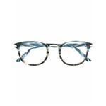 Ficha técnica e caractérísticas do produto Cartier Eyewear Armação de Óculos Quadrada - Azul