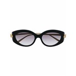 Ficha técnica e caractérísticas do produto Cartier Eyewear Óculos de Sol Panthère de Cartier - Preto