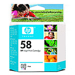 Ficha técnica e caractérísticas do produto Cartucho 58 Fotográfico C6658AL - HP