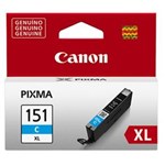 Ficha técnica e caractérísticas do produto Cartucho Canon CLI-151 XL Ciano
