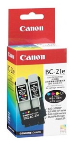Ficha técnica e caractérísticas do produto Cartucho Canon Original Bc-21e Color