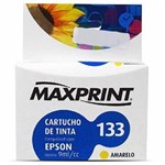 Ficha técnica e caractérísticas do produto Cartucho Compatível Epson 133 Amarelo - Maxprint T133420