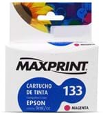 Ficha técnica e caractérísticas do produto Cartucho Compatível Epson 133 Magenta - T133320 - Maxprint 6111133