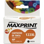 Ficha técnica e caractérísticas do produto Cartucho Compativel HP 122XL Preto Unidade Maxprint