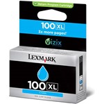 Ficha técnica e caractérísticas do produto Cartucho de Tinta 100XL Cyan - Lexmark