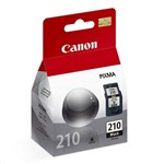 Ficha técnica e caractérísticas do produto Cartucho de Tinta Canon 210 Preto Pg-210
